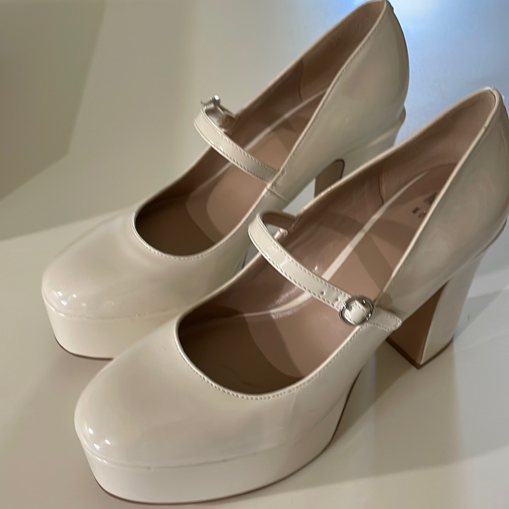 Mix no.6 patent Mary Jane pump